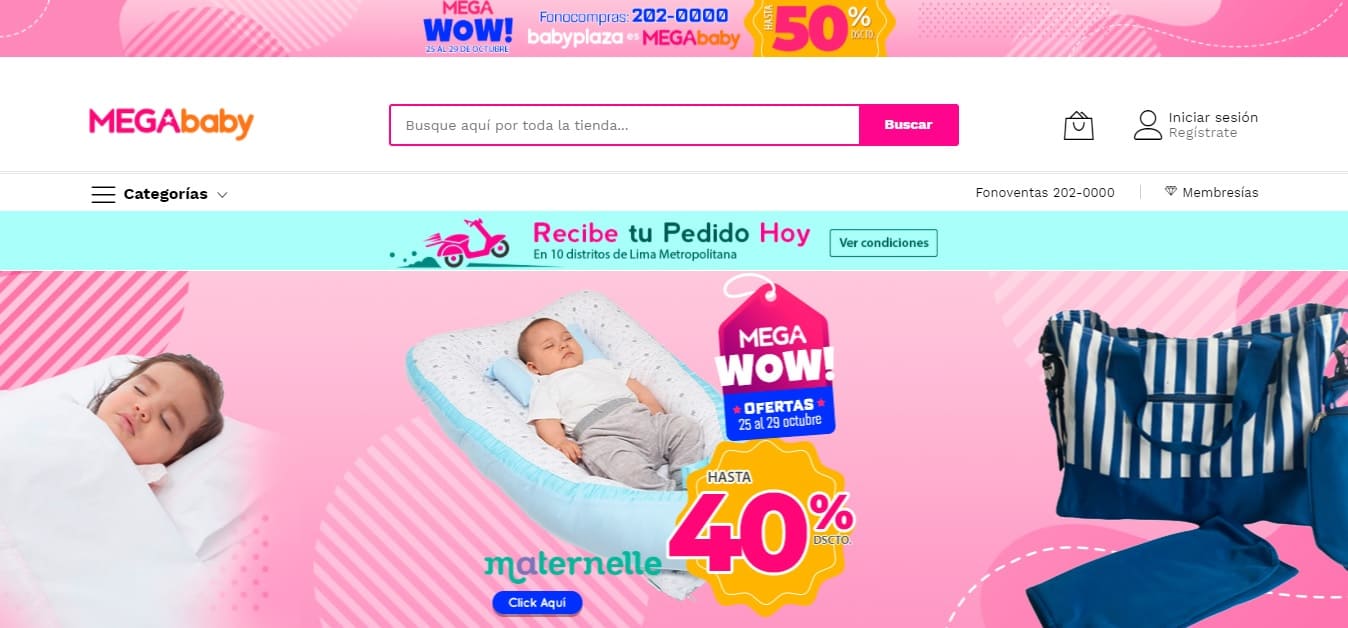 web ropa para recién nacidos